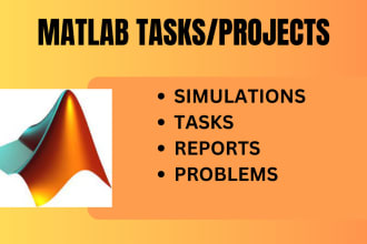 do matlab , simulink tasks and projects