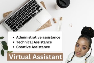 be your virtual assistant for any need, dedicated to your success