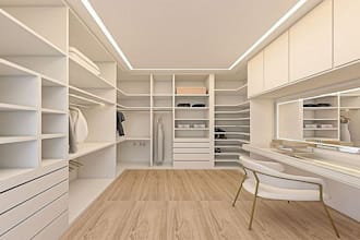 design walk in closet, wardrobe and storage