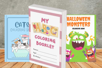 do kids or adult activity and coloring book for KDP