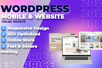 build a website and hosting