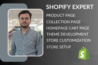 be your dedicated shopify developer and shopify store expert