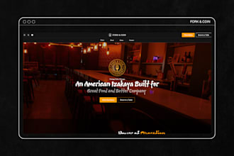 create a new, responsive, custom website