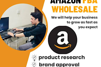 be your fba wholesale virtual assistant, amazon wholesale VA