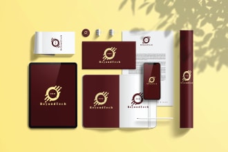 design modern logo and corporate identity package