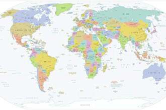 do professional geography research, maps, and analysis