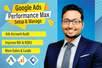 setup google ads performance max campaign, ppc, search, display, youtube ads