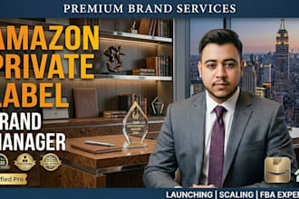 be your amazon private label brand manager brand launching and scaling