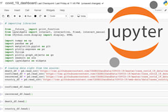 do data analysis and machine learning data science with jupiter notebook python