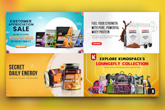 shopify banner, website banner, etsy shop, web banner design