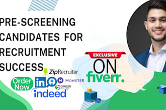 provide relevant pre screened cvs of interested candidates