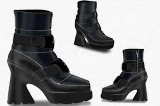 make a custom boot design with tech pack