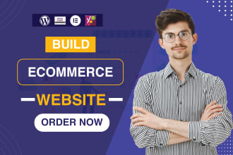 build responsive ecommerce website or customize woocommerce wordpress website