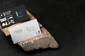am a corporate identity and business card designer