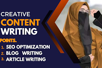 write  content writer article writer and blog writer