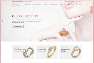 jewelry website smart wrist watch shopify store jewelry beauty dropshipping