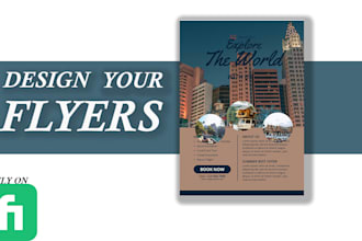 design professional business and corporate flyer leaflets posters and brochure