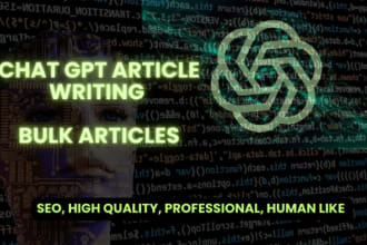 write ai content, blog content and chat gpt content writer