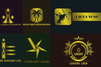 create luxury brand, tree, salon, yoga and medical logo design