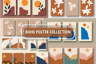 design printable aesthetic wall art for your etsy  shop