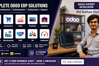develop, customize, and deploy odoo erp for your business