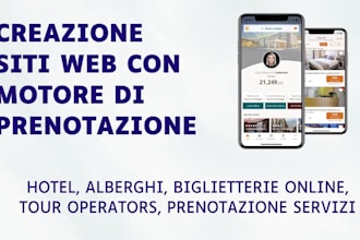 sito web booking, hotel, airbnb, prenotazioni, tours, biglietti
