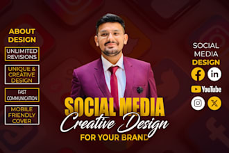 design creative images for facebook and instagram ads or posts