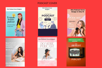 make your podcast cover art, podcast cover designer and podcast picture design