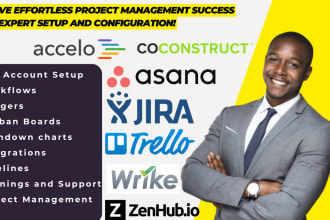 setup asana jira trello zenhub monday com for your business project management