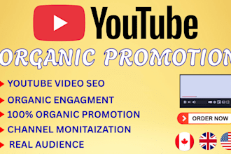 setup youtube channel, video SEO, and paid promotion by google ads