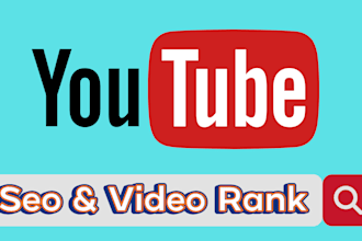 setup youtube channel, video SEO, and paid promotion by google ads