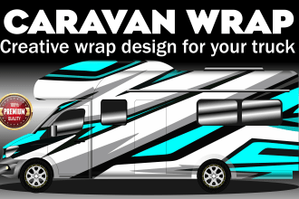 design your food truck wrap camper caravan casita trailer rv exterior motorhome