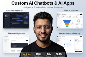 build your ai saas app, ai website, ai chatbot, or ai agent