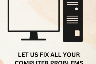 fix windows 10 ,11 and troubleshoot computer laptop remotely