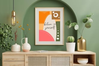 create digital printable wall art