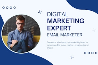 be your email marketing expert in mailchimp and active campaign