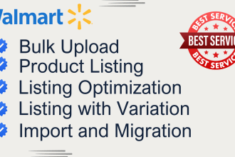 list products on walmart marketplace and optimize them walmart seo