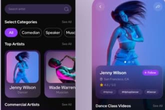 develop event booking app, ticket booking app, conference app, hotel booking app