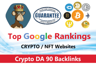 do search engine optimization for crypto, blockchain, bitcoin, metaverse website