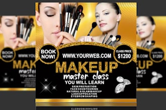 design beauty salon,professional flyer for your business