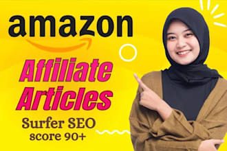 write amazon affiliate articles seo blog posts for your amazon affiliate blog