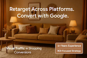 set up google retargeting and performance max ads for home decor brands