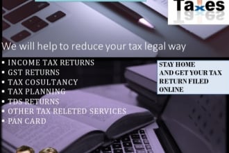 file your gst returns, will provide free consultation for gstr1 , gstr3b, gstrs