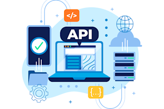implement and integrate rest API to web application