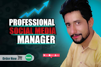 be your professional social media manager for brand growth