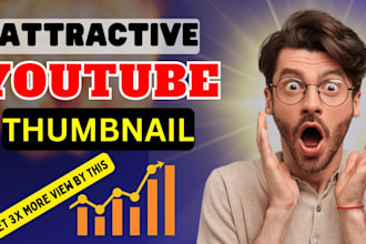 design amazing  youtube thumbnail in 1 hour