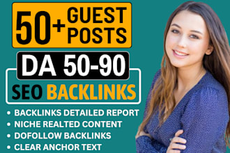 write and publish high da guest post with seo dofollow high authority backlinks