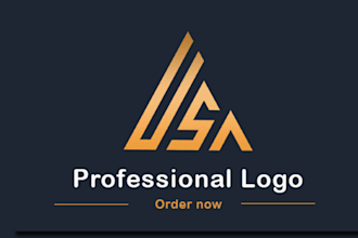 design a professional luxury monogram logo with your initials