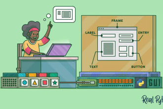 create very good python gui application using tkinter