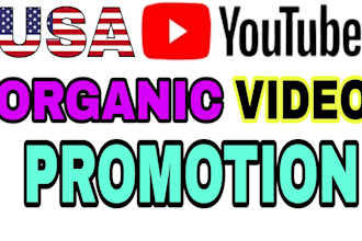 organic usa youtube video bost ranking